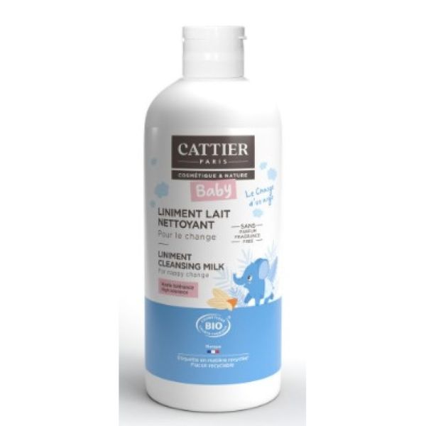 Cattier baby - Liniment lait nettoyant - 200mL