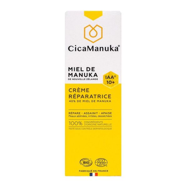 CicaManuka - Crème réparatrice Miel de Manuka IAA 10+ - 40 ml