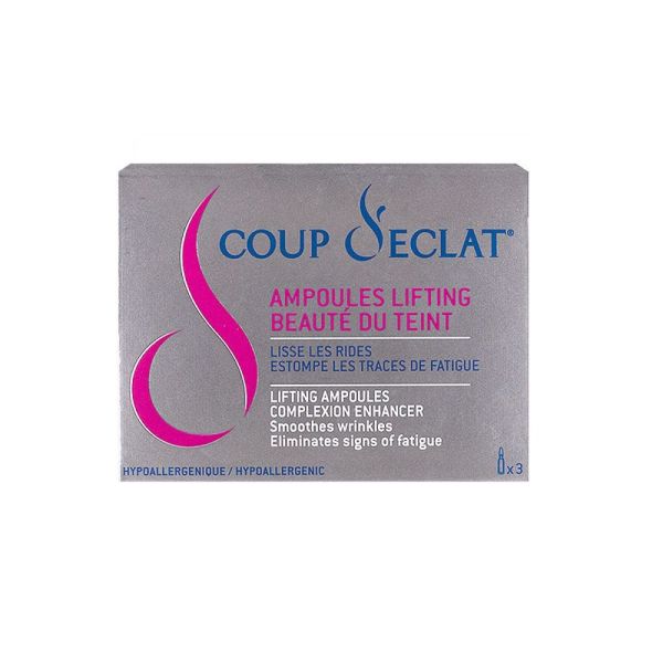 Coup d'éclat - Lifting & beauté du teint - 3 ampoules