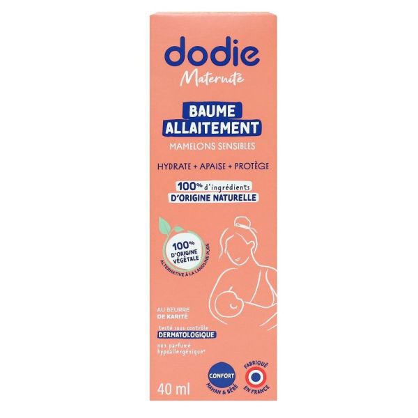 Dodie Allaitement - Lanoline végétale soin mamelons - 40 ml