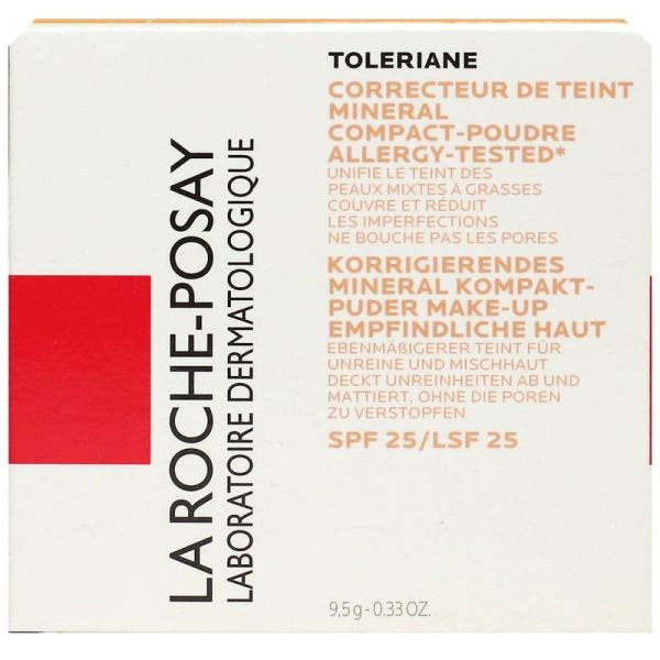 La Roche-posay - Toleriane teint mineral correcteur de teint compact-poudre SPF 25 - 9,5 g