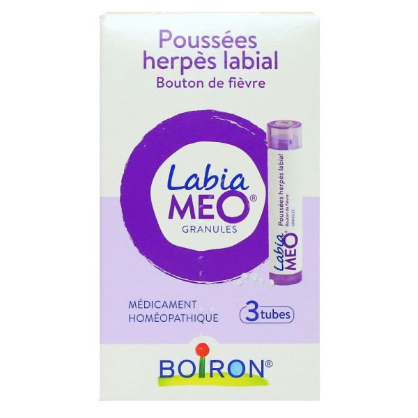 Boiron - Labiameo poussées herpès labial - 3 Tubes