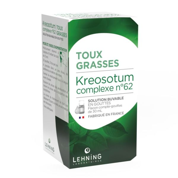 Lehning - Kreosotum complexe n°62 - 30mL