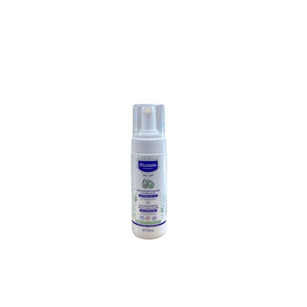 Mustela - Shampooing mousse nourrisson Croûte de lait - 150mL