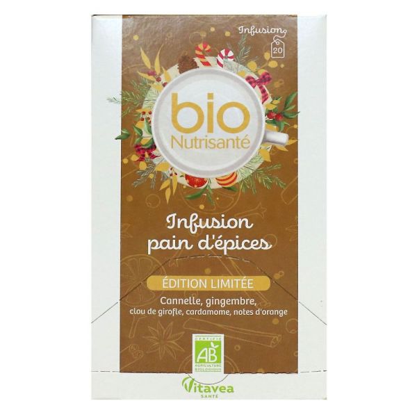 Nutrisanté - Infusion pain d'épices - 20 infusions