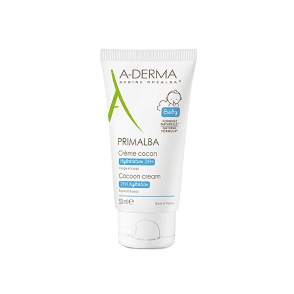 Primalba - Crème cocon hydratation 24 h bébé - 50 ml