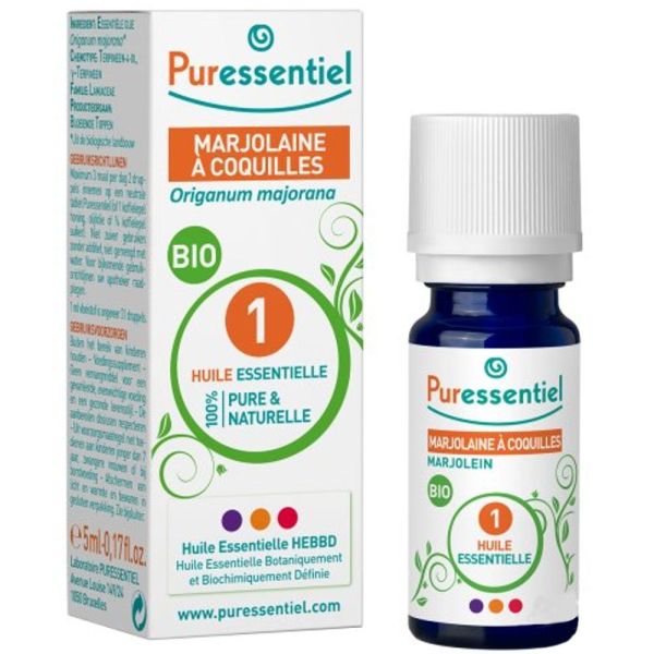 Puressentiel - Huile essentielle marjolaine à coquilles - 5 ml