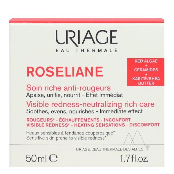 Uriage - Roseliane soin anti-rougeur - 50mL