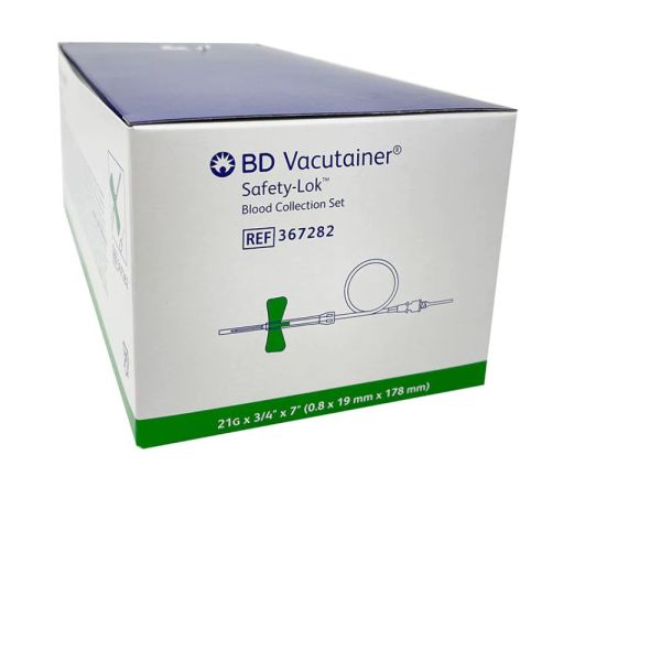 BD - Unité de prélèvement sécurisé vacutainer safety-lok+ adaptateur - 50