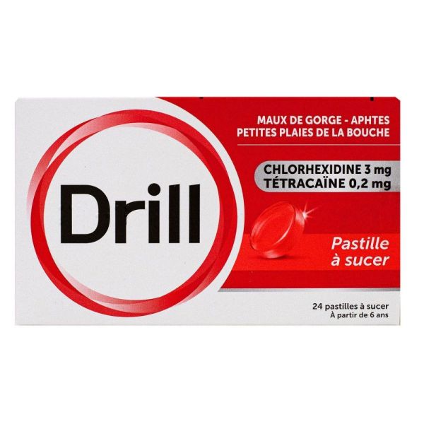 Drill - 24 pastilles à sucer