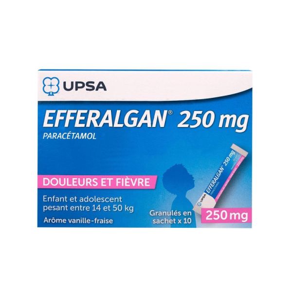Efferalgan 250mg - 10 sachets