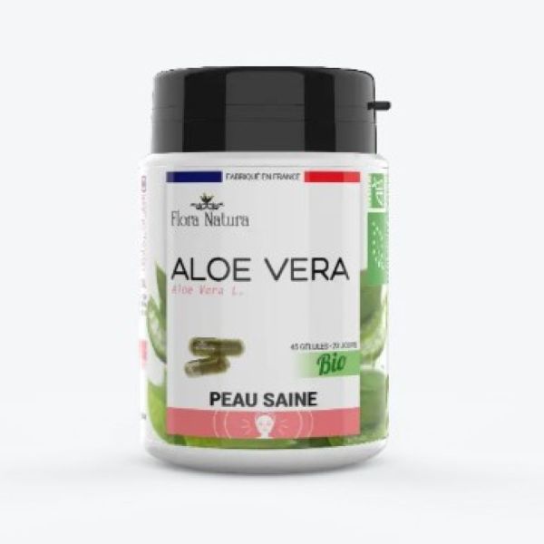 Flora Natura - Aloe Vera peau saine - 45 gélules