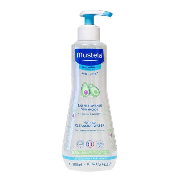 Mustela - Eau nettoyante sans rinçage peau normale