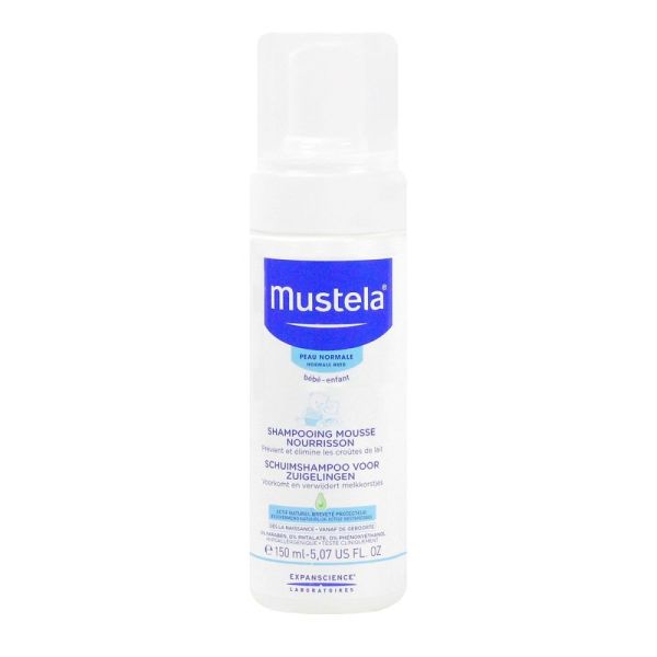 Mustela - Shampooing mousse nourrisson - 150ml