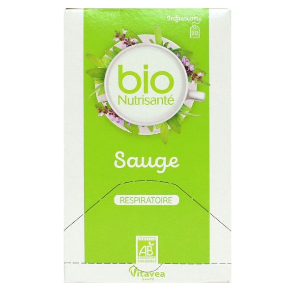 Nutrisanté - Bio Sauge - 20 infusions