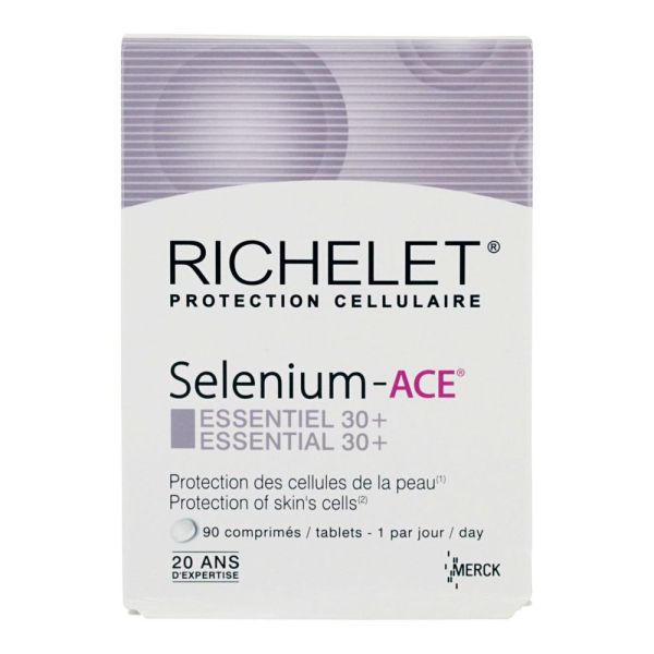 Richelet protection cellulaire - Selenium - ACE Essentiel 30+