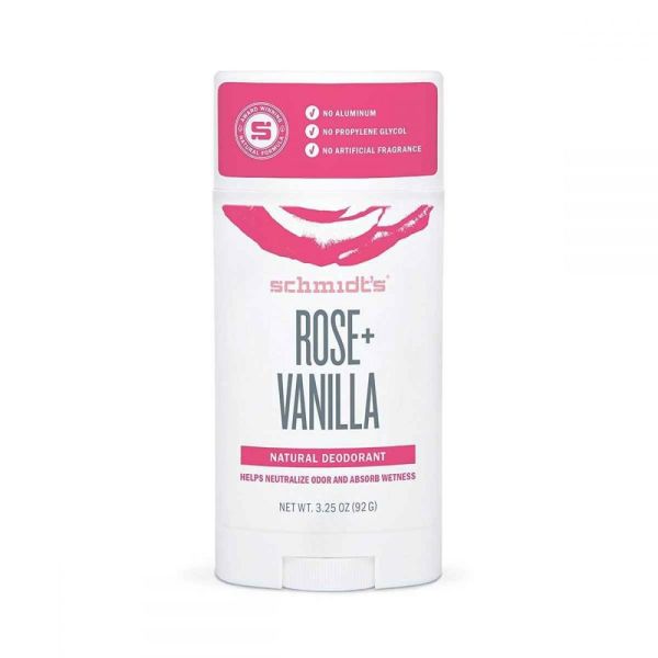 Schmidt's - Déodorant Rose et vanille