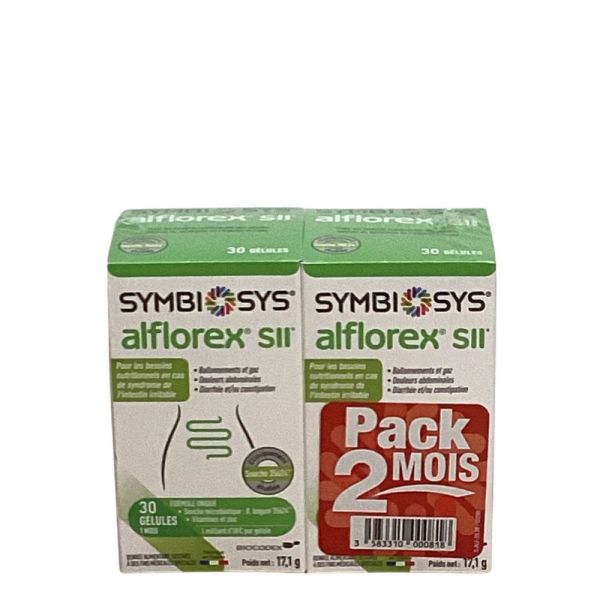 Symbiosys - Alflorex SII - Lot de 2x30 gélules