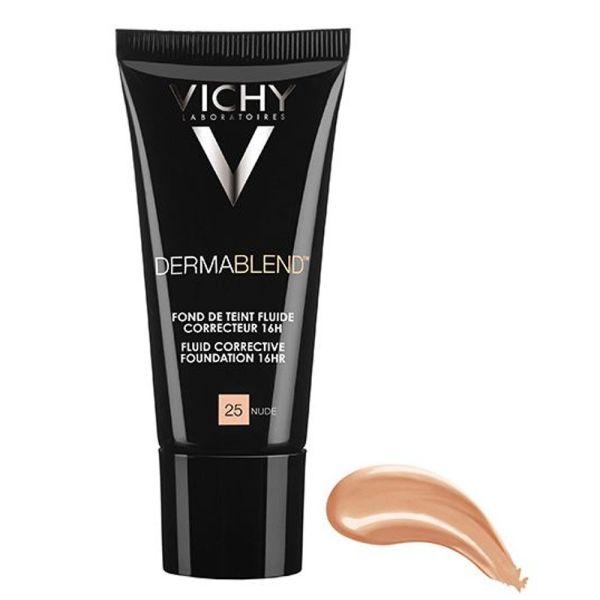 Vichy Dermablend Fond de Teint Fluide Correcteur 16h - 30ml