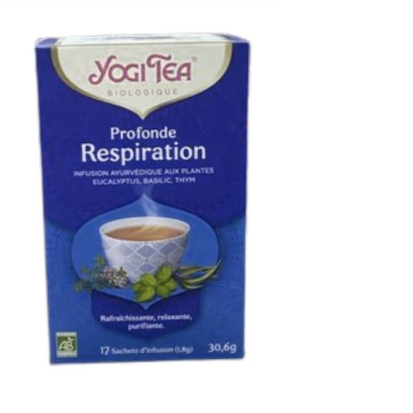 Yogi Tea - Profonde respiration 17 sachets - 30.6g