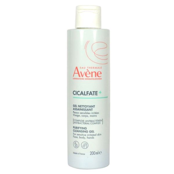 Avene - Cicalfate + gel nettoyant assainissant - 200 ml