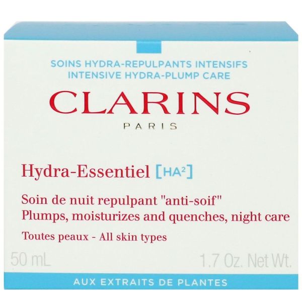 Clarins - Hydra-Essentiel Ha² Soin Nuit - 50Ml
