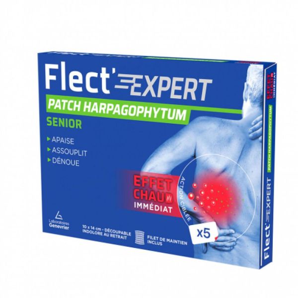 Flect' Expert - Patch Harpagophytum Senior - 5 patchs