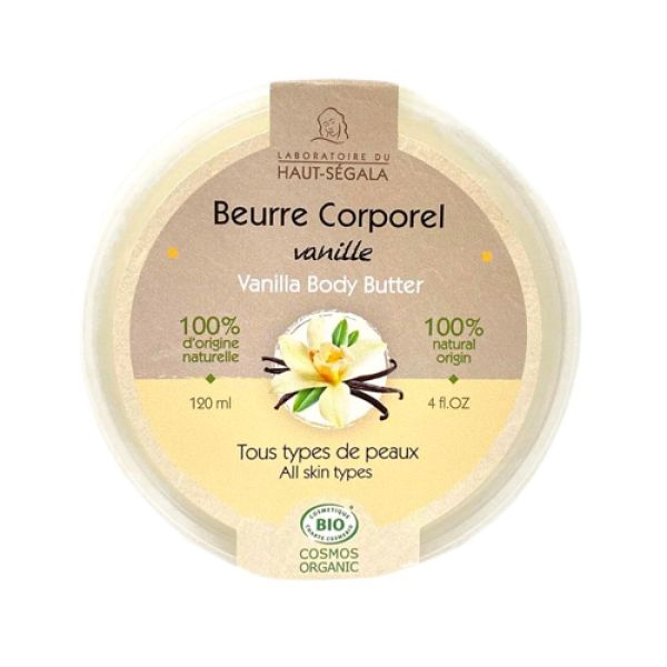 Haut Ségala - Beurre Corporel Vanille - 120 Ml