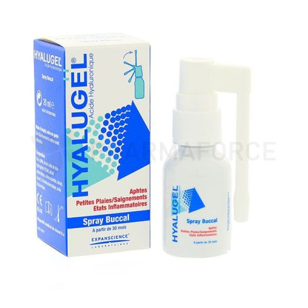Hyalugel Spray Buccal - 20 ml