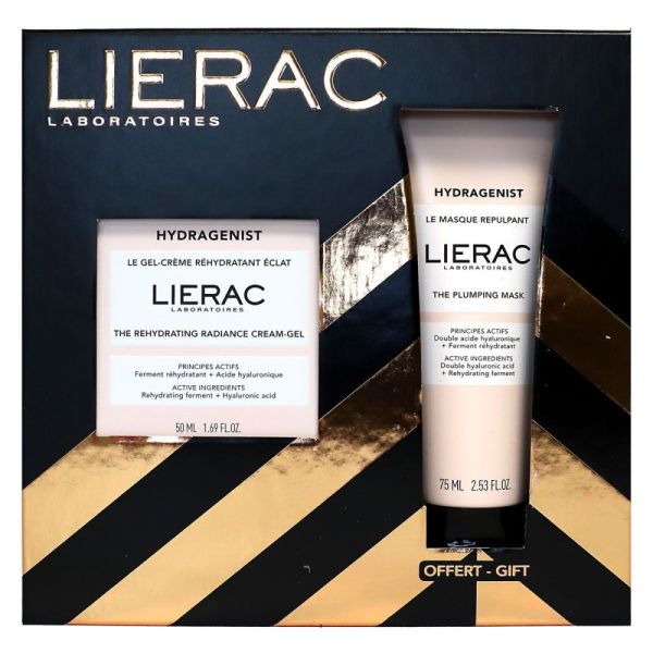 Lierac - Le gel-crème réhydratant eclat 50 ml - le masque repulpant 75 ml Offert