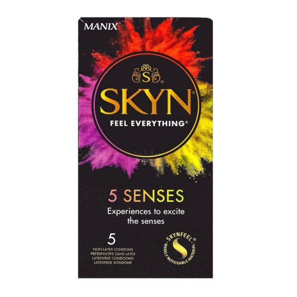 Manix - Skyn 5 senses - 5 préservatifs