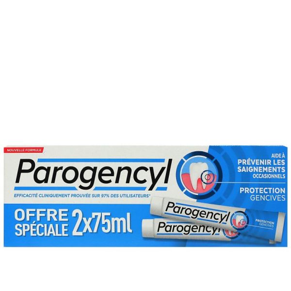 Parogencyl - Prevention Gencives Menthe - 2X75ml