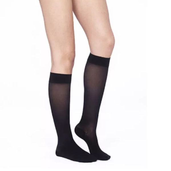 Radiante - Chaussettes de contention ideal jobst classe 2 MI-bas normal noir