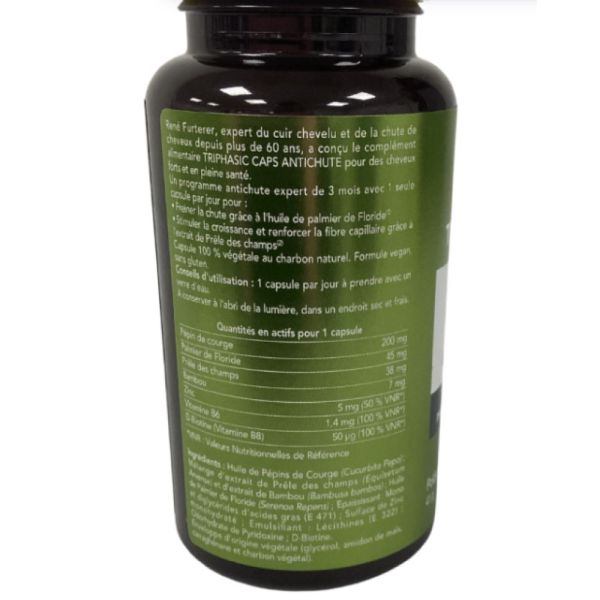 René Furterer - Triphasic Antichute croissance et force - 90 capsules