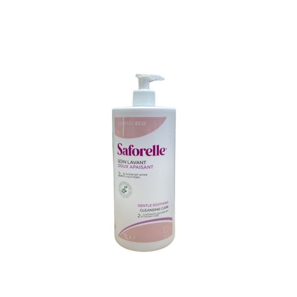 Saforelle - Soin lavant doux toilette intime et corporelle - 1L