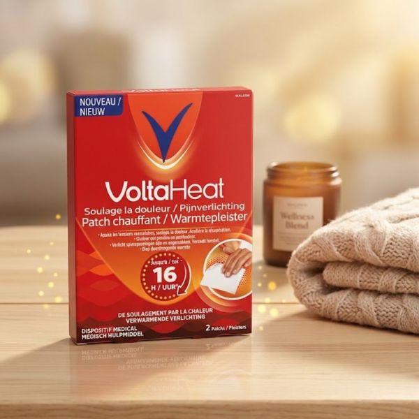VoltaHeat - 2 patchs chauffants Soulage La Douleur
