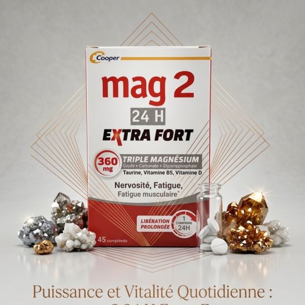 Cooper - Mag-2 24H Extra fort - 45 comprimés