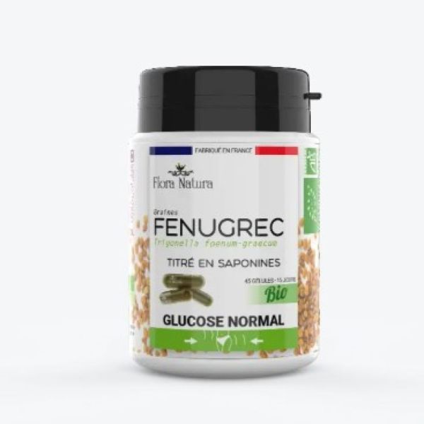 Flora Natura - Fenugrec métabolisme glucidique - 45 gélules