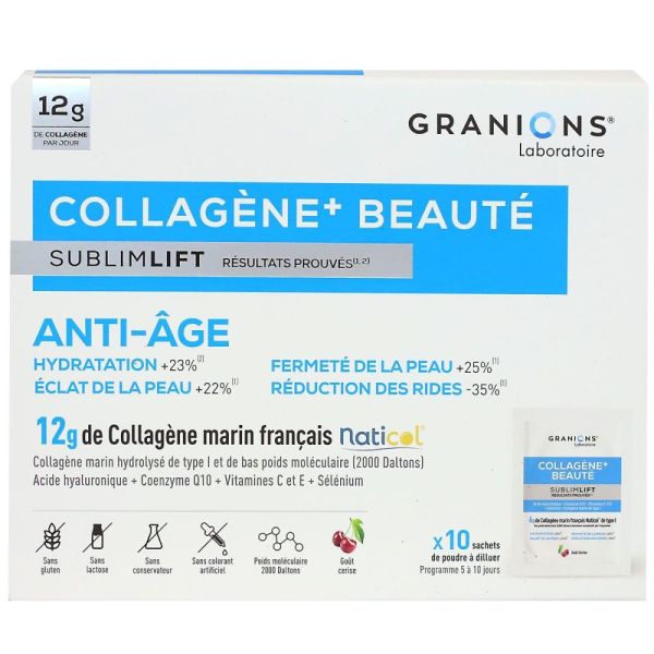 Granions - Collagène + Beauté SublimLift - 10 Sachets