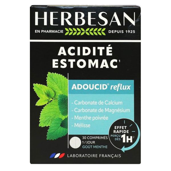 Herbesan - Adoucid - 30 comprimés