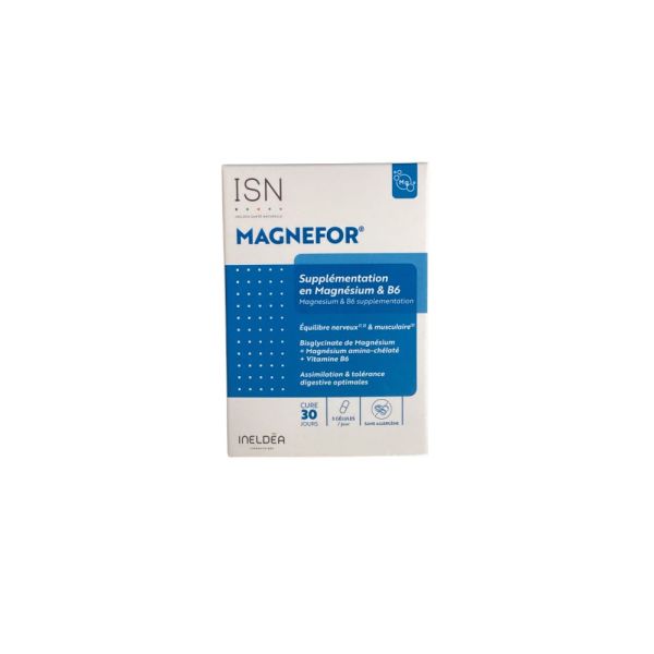 Ineldea - Magnefor® Nervosité, fatigue et fatigue musculaire - 90 gélules