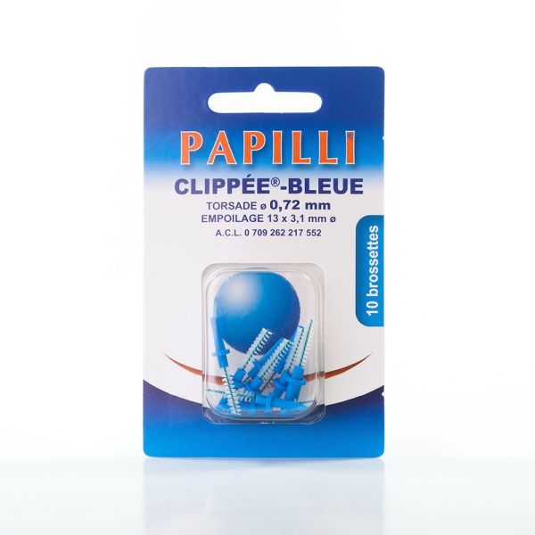 Papilli - Clippée - 10 brossettes