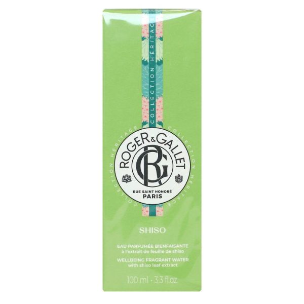 Roger & Gallet - Eau parfumée bienfaisante Shiso - 100mL