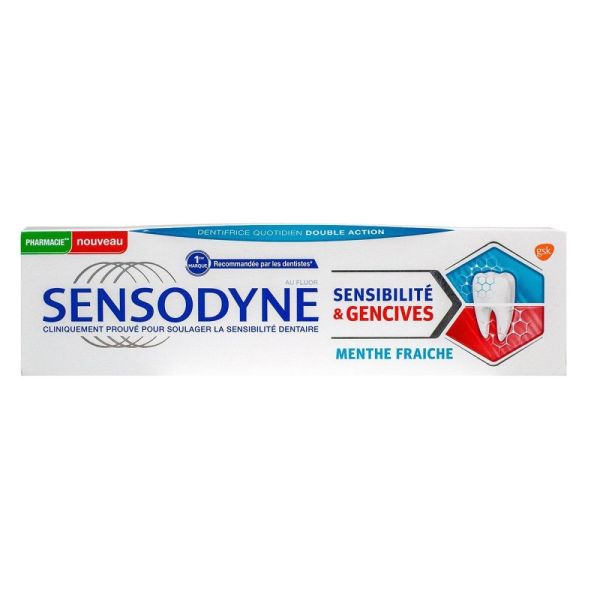 Sensodyne - Dentifrice Sensibilité & Gencives