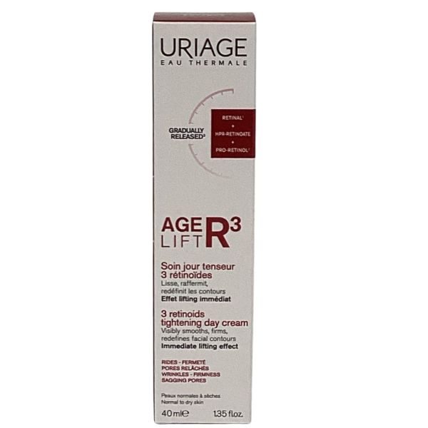 Uriage - Age lift R3 soin jour tenseur 3 rétinoïdes - 40ml