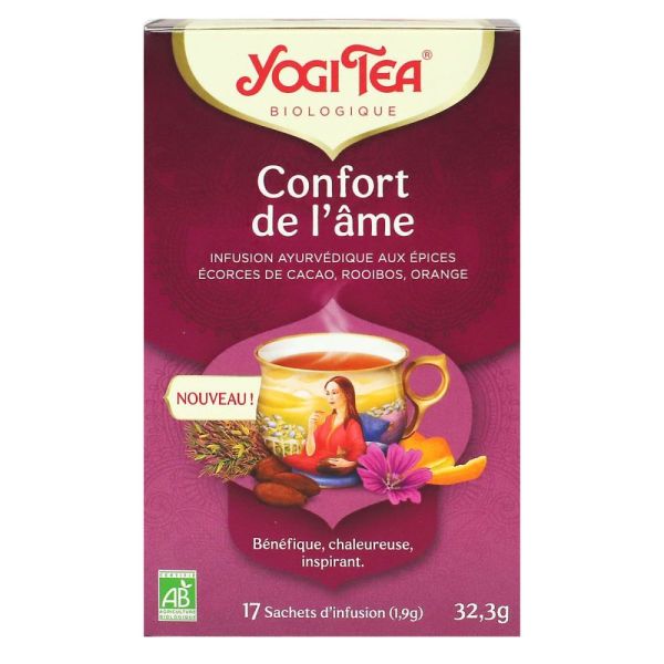 Yogi Tea - Confort de l'âme infusion - 17 sachets