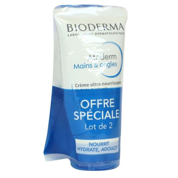 Bioderma - Atoderm mains et ongles - 2x50mL