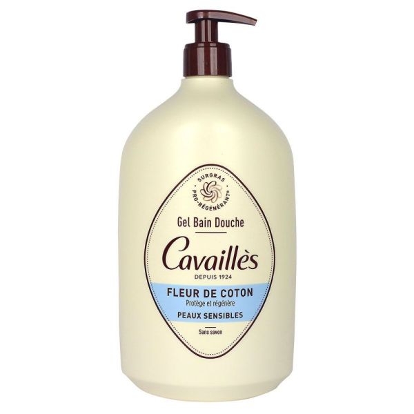 Rogé Cavaillès - Gel Bain douche Nuage de Coton - 1L