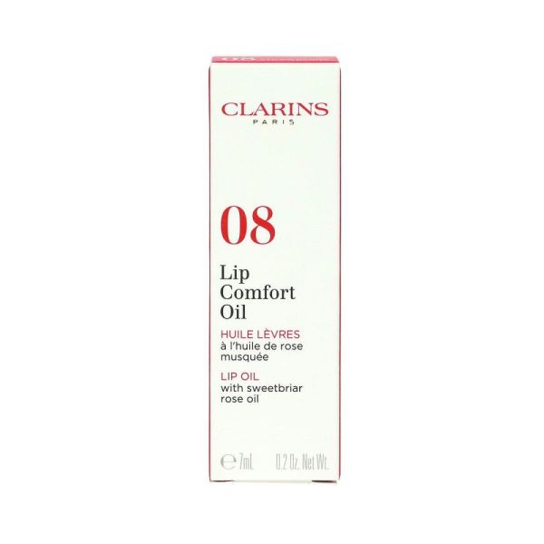 Clarins - Lip Confort Oil n°8 Strawberry - 7 mL
