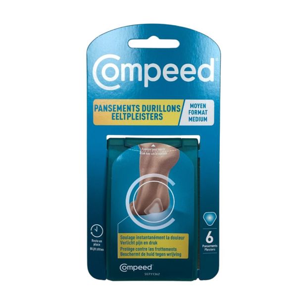 Compeed - Pansement durillons - 6 pansements